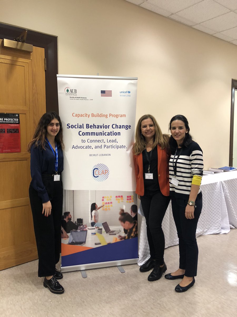 FHS_AUB's tweet photo. The #CCLAP training workshop has just kicked off!

Over 5 days, participants will explore #SBCC-related theories and models, gain skills in planning SBCC programs using evidence &amp; research and develop creative #communication interventions.

#FHS @aub_lebanon @UNICEF @UNICEFC4D https://t.co/KXgwL8lLum