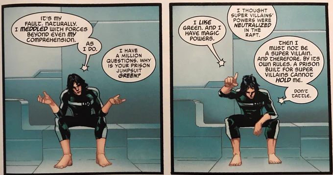 It's crime that this comic was cancelled after only 5 issues 