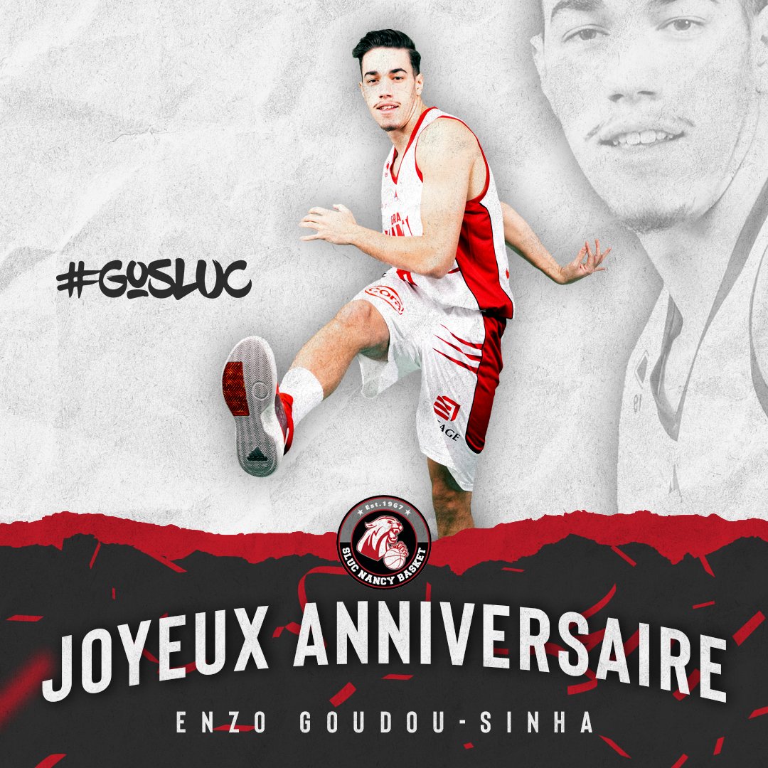 Sluc Nancy Basket 2 1 Joignez Vous A L Ensemble Du Slucbasketnancy Pour Souhaiter Un Joyeux Anniversaire A Enzo Goudou Sinha Nzo Gousi Qui Fete Aujourd Hui Ses Vingt Et Un Ans Gosluc Happybday T Co U3rwguvsu8 Sluc Nancy Basket 2 1 Joignez Vous A L Ensemble Du Slucbasketnancy Pour Souhaiter Un Joyeux Anniversaire A Enzo Goudou Sinha Nzo Gousi Qui Fete Aujourd Hui Ses Vingt Et Un Ans Gosluc Happybday T Co U3rwguvsu8