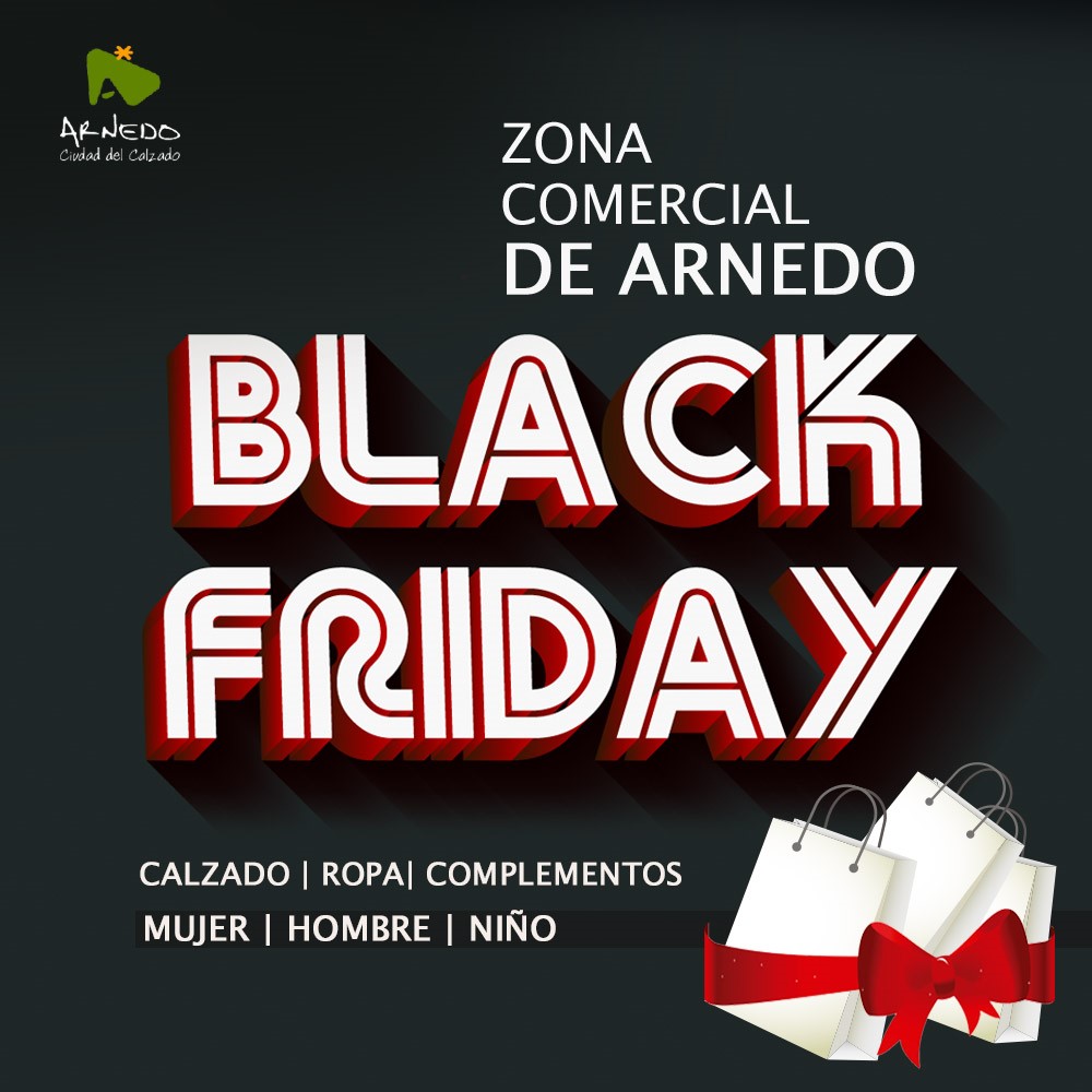 ‼️Las mejores ofertas del ⚫️BLACK FRIDAY⚫️ ya están en las tiendas de la Zona Comercial de Arnedo. Acércate a la Ciudad del Calzado y adelanta tus compras de Navidad al mejor precio. 🎁 Tenemos grandes descuentos para toda la familia. 🛍 👢👞🥾👜