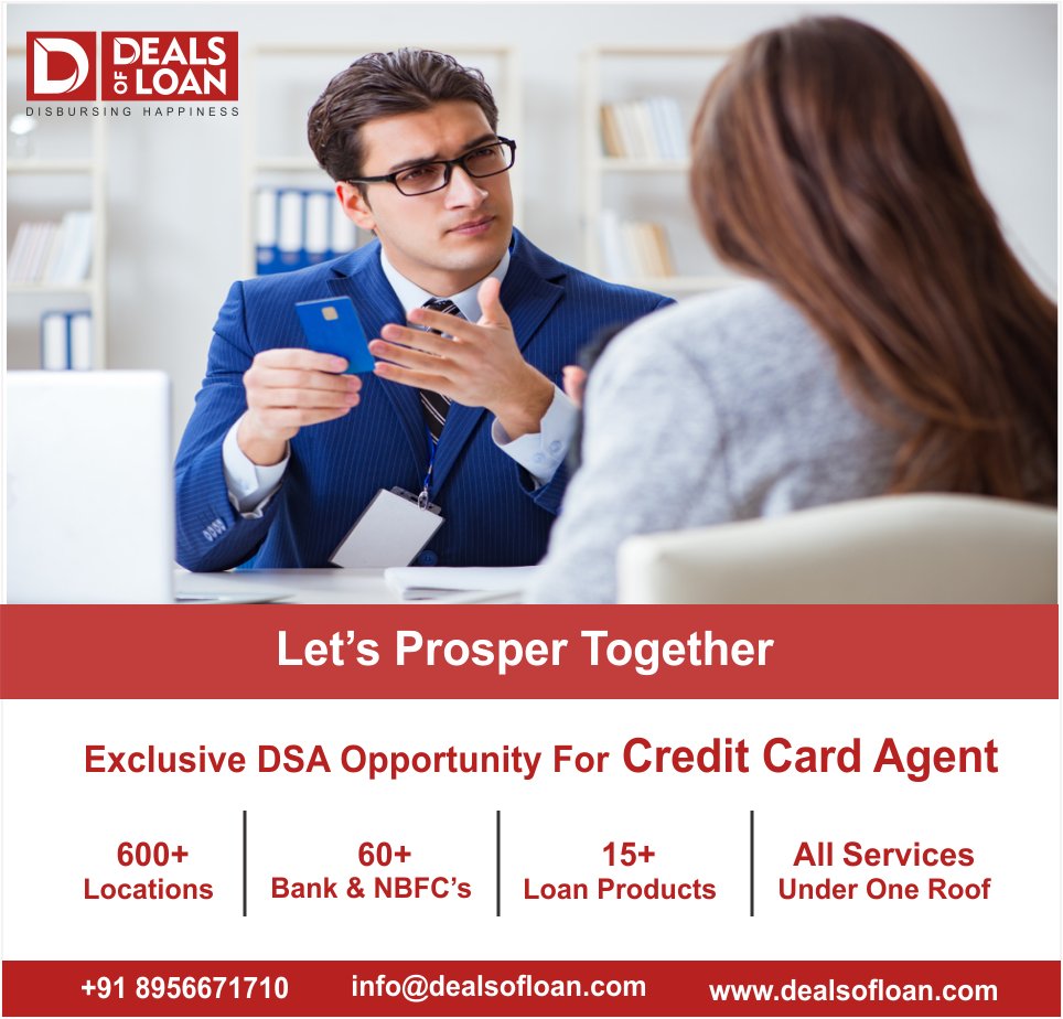 DSA Registration, Loan DSA, Credit Cards DSA