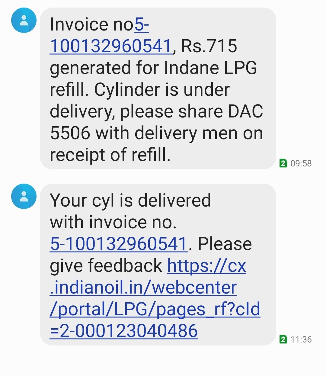 Mahesh 🇮🇳 on Twitter: "I booked my cooking gas cylinder by 9 58 am today Delivered by 11.36 am . Delivery in less than 2 hours That's Modi Sarkar for you. During