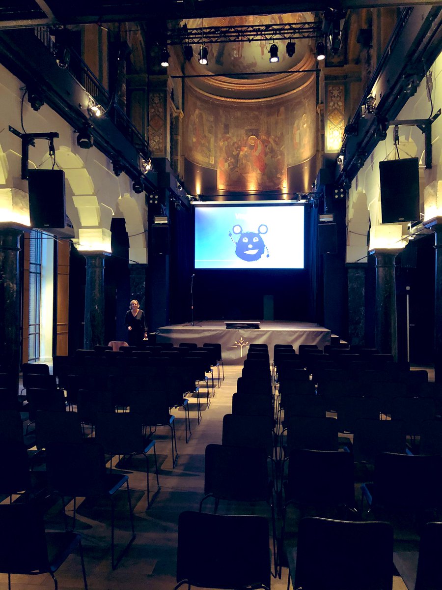 AudifyYourBrand's tweet image. Mooie verhalen strax in deze kerk #distinctivebrandassets expertsessie van #RAB en #Screenforce