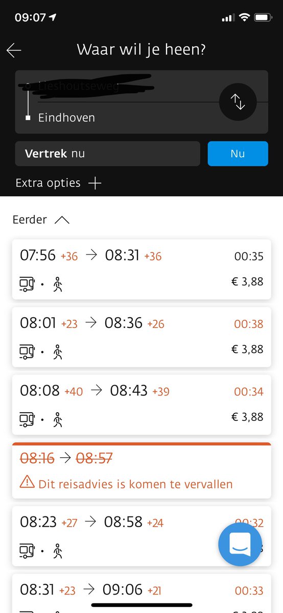 Hoe kan een rit van 35 minuten, 36 minuten vertraging hebben... <a href="/HermesOV/">Hermes</a>