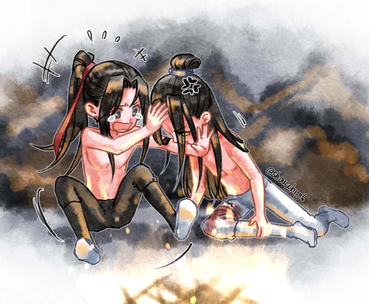 Anime Mo Dao Zu Shi MDZS Lan Wangji Wei Wuxian Wang Yibo Xiao Zhan