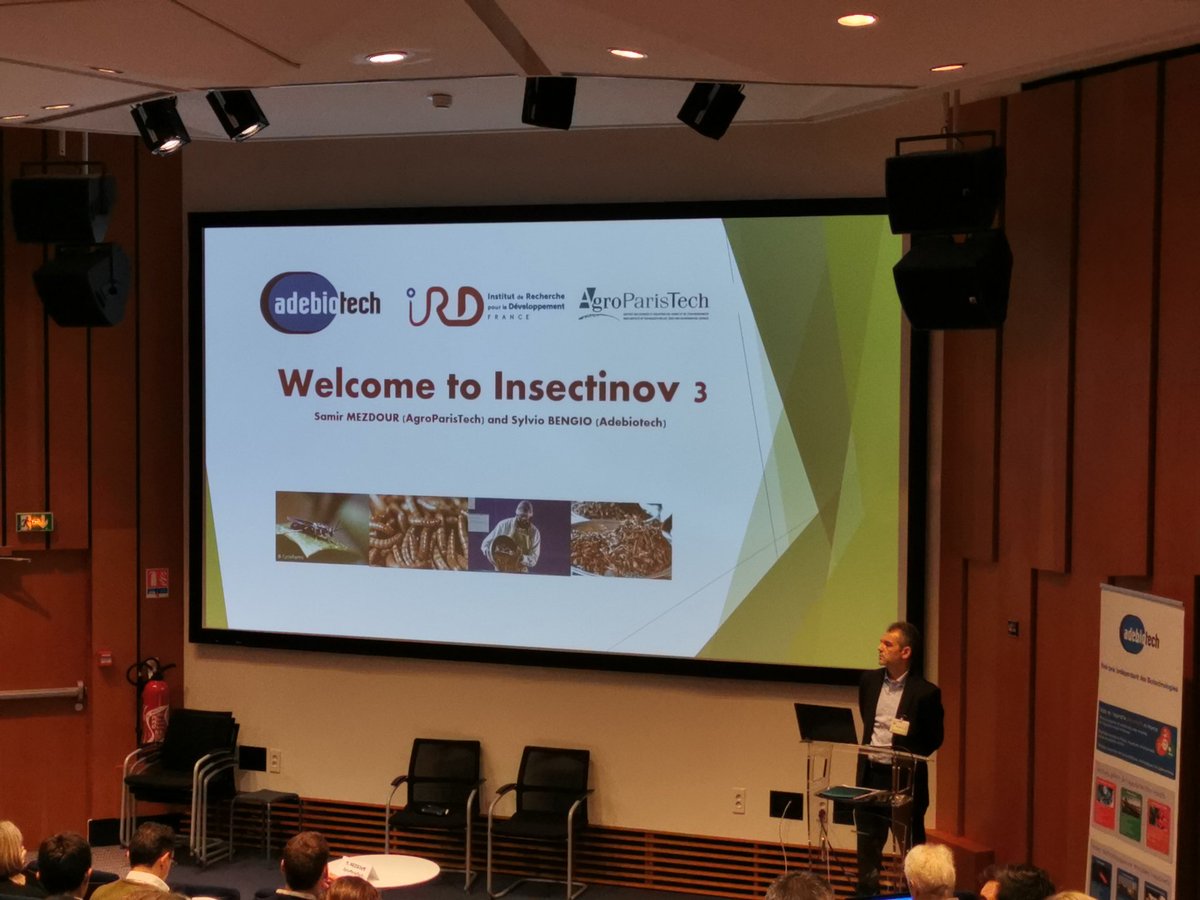 ForkwaF's tweet photo. INSECTINOV 3 about to kick off https://t.co/RyLaTBv5JX