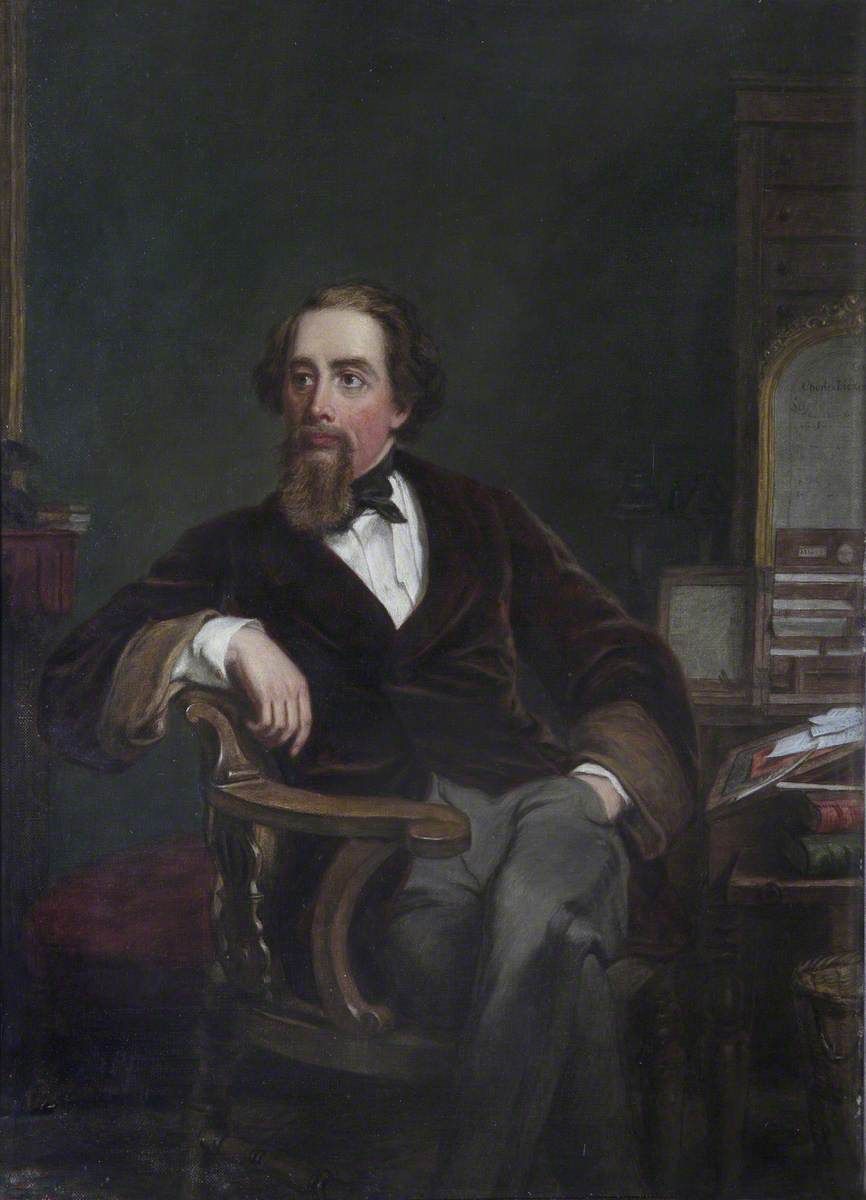 The final instalment of Charles Dickens' 'A Tale of Two Cities' was published #onthisday in 1859. The story appeared over 31 weekly instalments in the 'All the Year Round' periodical. buff.ly/2QAAvr7

'Charles Dickens (1812–1870)' by William Powell Frith, <a href="/DickensMuseum/">Dickens Museum</a>