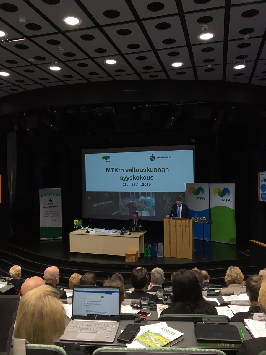 ’<a href="/MTKry/">MTK</a> valtuuskunta alkaa. Tämän toiminnanjohtajan sijaisuuden yksi odotetuimmista tapahtumista! Innolla mukana seuraamassa keskustelua miten siirrämme järjestön 20-luvulle ✌🏼 #mtkvaltuuskunta