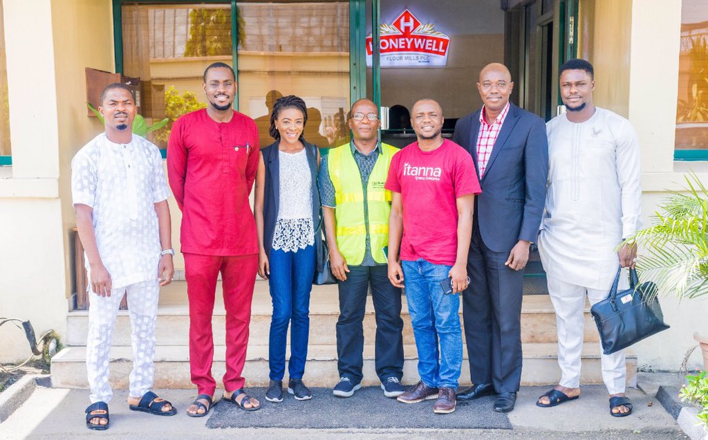 ItannaAfrica's tweet photo. A highlight of our tour to the Honeywell flour mills.
#itanna #theEnterpriseFactory #Accelerator #Tech #thinkbig #techstartups #itannaafrica #cohort2. https://t.co/awPK56U31Z