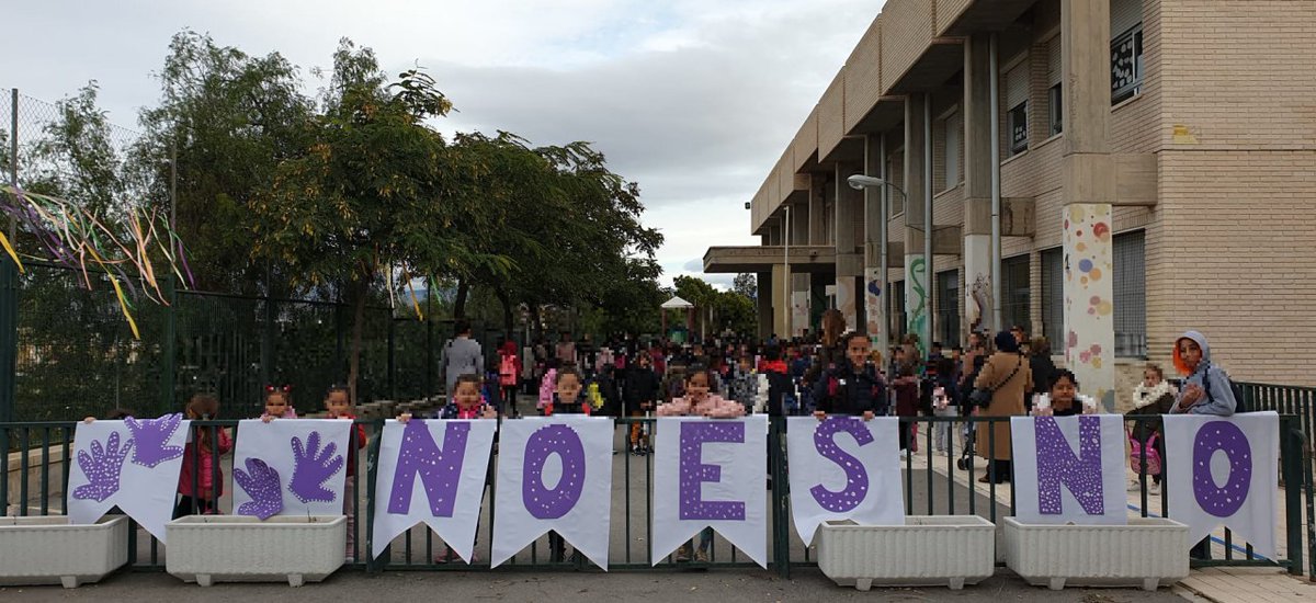 25 de noviembre. Contra la violencia de género.