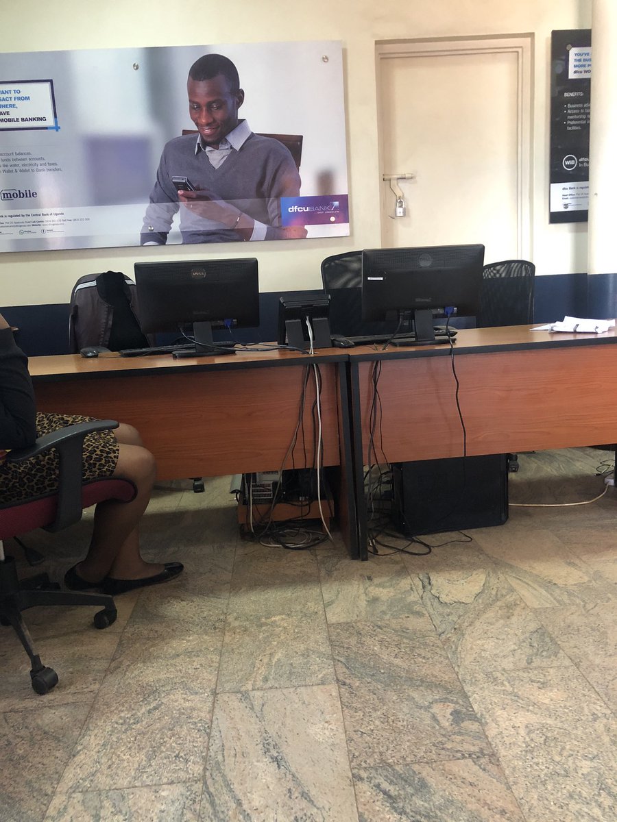 Snduhukire's tweet photo. Hey @dfcugroup what��s going on at your Ntinda Branch? Empty reception for the last 30 minutes and one teller?? https://t.co/yNskcYlWGW
