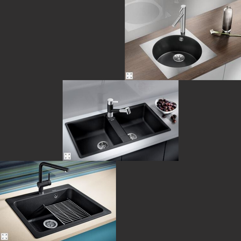 Een #gekleurde #RVS #spoelbak is een échte eyecatcher in uw #designkeuken. Maak ‘m compleet met een gekleurde kraan! buff.ly/2KHjbgh