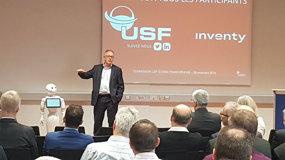 très heureux de co-organiser la 5ème commission <a href="/USF_officiel/">USF</a> de <a href="/suisseromandie/">Suisse romande</a> à <a href="/fribourgCH/">Fribourg</a>. Animation et retour d'expériences clients : <a href="/USF_officiel/">USF</a>, Agentil, @gfiinformatique, <a href="/Etat_Fribourg/">Etat de Fribourg</a>, <a href="/SAP/">SAP</a>, <a href="/PwC/">PwC</a>, @ITLAW