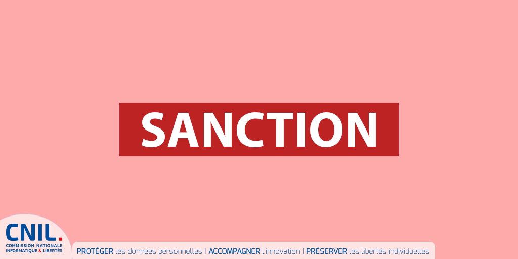 CNIL's tweet image. ℹ️ La formation restreinte de la CNIL a prononcé une #sanction de 500 000€ à l’encontre de la société FUTURA INTERNATIONALE. Il lui est reproché de ne pas avoir respecté les droits des personnes sollicitées dans le cadre d’opérations commerciales.
➡️ cnil.fr/fr/futura-inte…