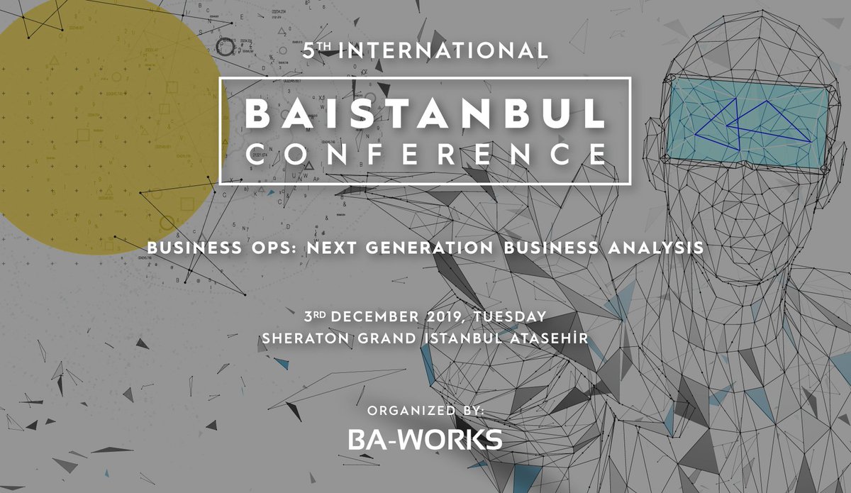 baistconf's tweet photo. ONE WEEK left to the conference!
Don't miss the first and only International Business Analysis Conference of Turkey &amp; South East Europe!
Register now:
https://t.co/9aEF6yakVv
#BAistanbul #BAWorks #BusinessAnalysis https://t.co/j61S4bgKvZ