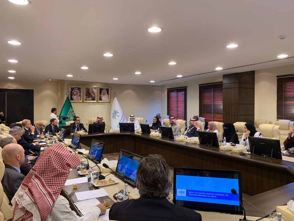 The healthcare delegation is now meeting with the Secretary General of the Saudi Health Council that is responsible for the Kingdom’s healthcare developments.