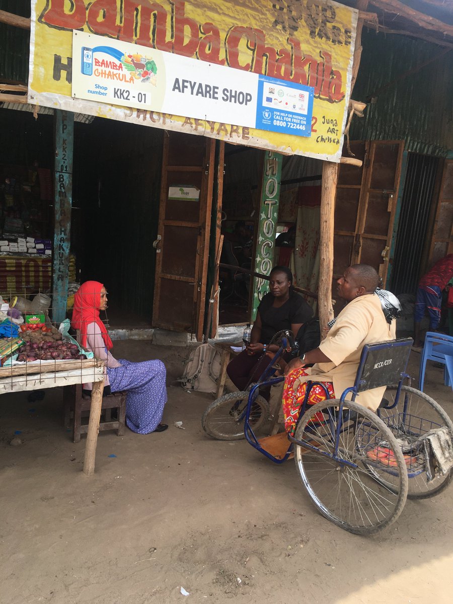 LftWKE's tweet photo. Our reach is far and deep. We support communities that are often marginalized. 
Supporting micro-entrepreneurs with physical disabilities in Kakuma alongside our partner @HI_Tusk, @HI_UK. 
#multiplyingimpact #partnerships   
#LeaveNoOneBehind #Inclusionforall #InBusinessProgram https://t.co/GjuzNsoEm2