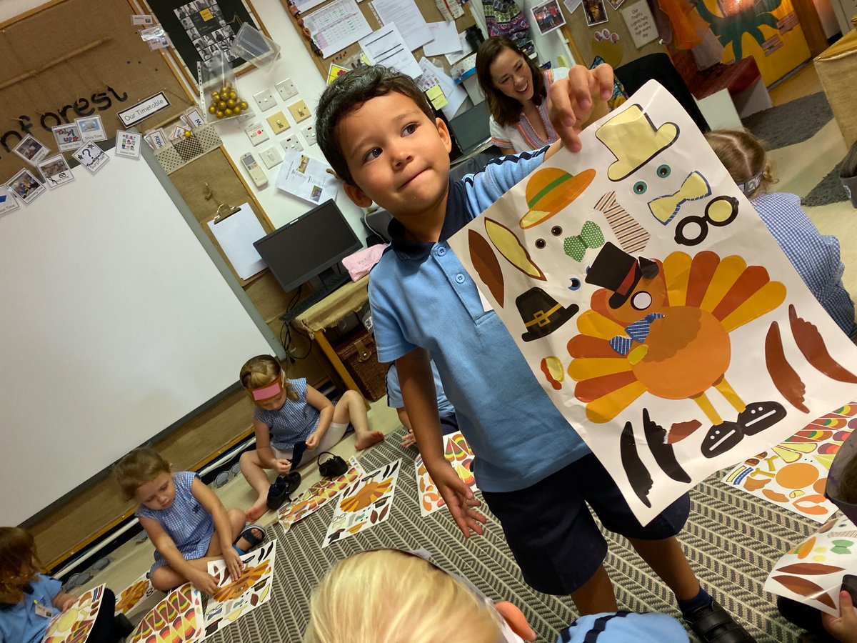 Rainforest were so thankful this afternoon when Lily D’s mummy came in to share a turkey craft as part of our thanksgiving celebrations. It was so lovely to hear the children’s ideas of what they are thankful for. Thank you Margaret!