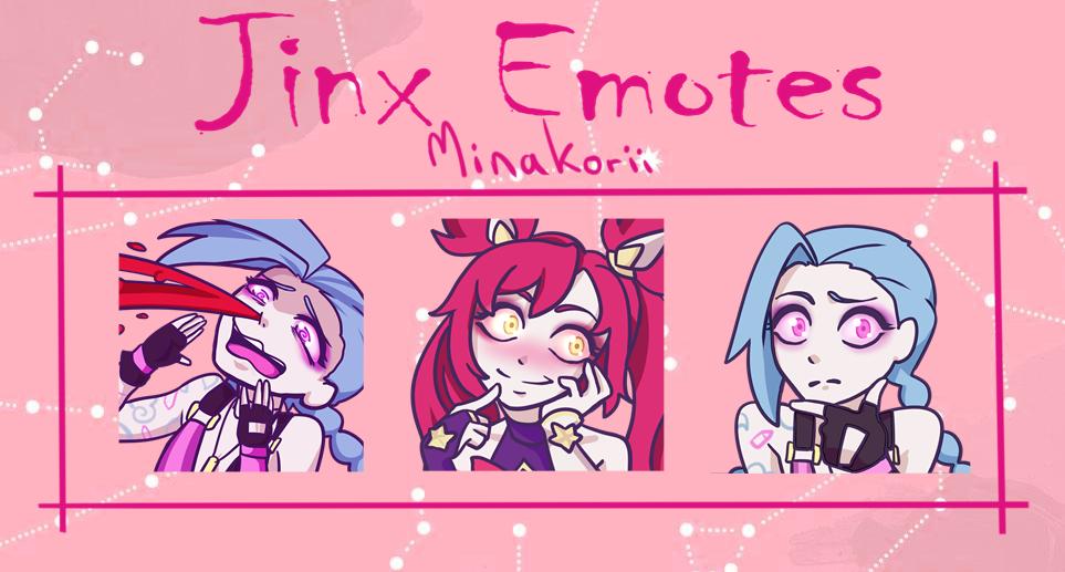Step On Me Jinx (´▽`ʃƪ)♡ — Have some quickly made discord icons
