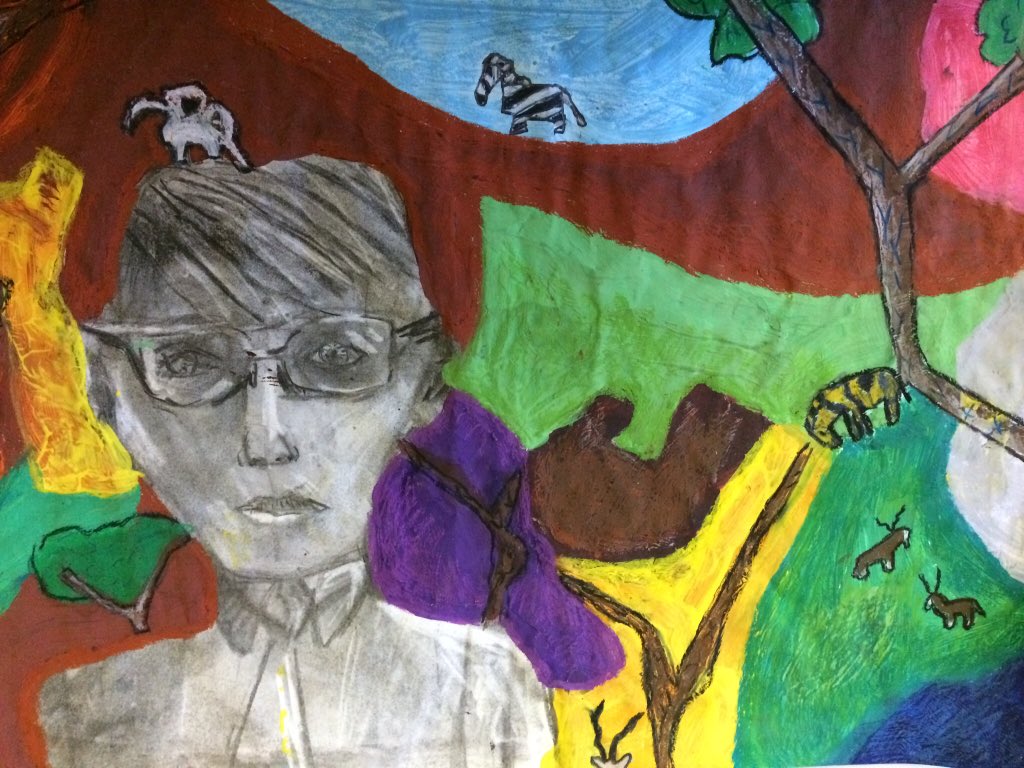 EPSArts's tweet image. A few self portraits on display! @EdenhurstSchool @EPSPrep5 @EPSPrep6 #EPSInspire