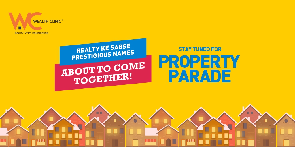 Clinic_Wealth's tweet photo. Now Weekend will be more exciting because Real Estate ke Guru’s are coming together in NCR to offer you exciting deals on premium properties. Are you ready to be a part of NCR’s biggest property festival? Stay tuned!
#PropertyParade #Deals #Properties #BigOffers #WealthClinic https://t.co/k2seEagCpK