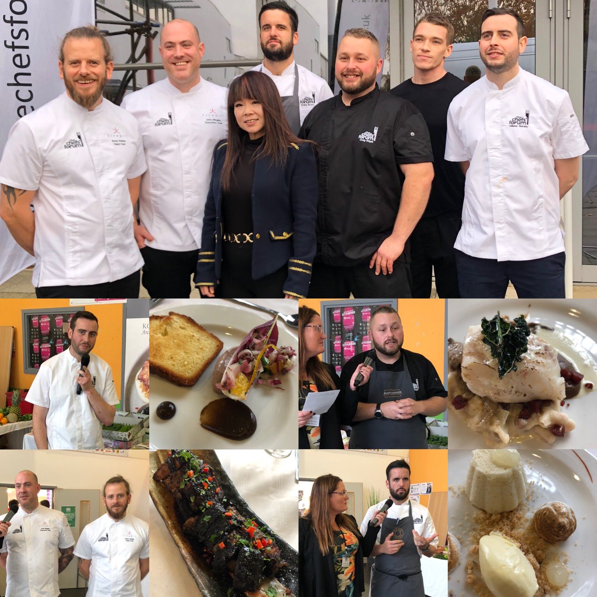 ๐๐๐ ๐ฒ๐๐๐๐โ ๐ต๐๐๐๐ยฎ๐ฝ (@thechefsforum) on Twitter photo A fantastic lunch yesterday <a href="/NKCollege1/">North Kent College</a> with <a href="/bingley_john/">John Bingley</a> @cavecanterbury @AllisterBarsby <a href="/hideandfox/">Hide and Fox</a> @BrownB6 <a href="/BankhouseBR7/">Bank House Chislehurst</a> <a href="/margatechef/">Craig Edgell (Margatechef)</a> <a href="/BuoyandOyster/">Buoy and Oyster</a> - it was great to see <a href="/cherish_finden/">Cherish Finden ้ปๆทๆ ๐ฌ๐ง๐ธ๐ฌ</a> too! A fantastic lunch yesterday <a href="/NKCollege1/">North Kent College</a> with <a href="/bingley_john/">John Bingley</a> @cavecanterbury @AllisterBarsby <a href="/hideandfox/">Hide and Fox</a> @BrownB6 <a href="/BankhouseBR7/">Bank House Chislehurst</a> <a href="/margatechef/">Craig Edgell (Margatechef)</a> <a href="/BuoyandOyster/">Buoy and Oyster</a> - it was great to see <a href="/cherish_finden/">Cherish Finden ้ปๆทๆ ๐ฌ๐ง๐ธ๐ฌ</a> too!