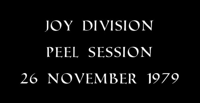 26 Nov #OTD 1979 <a href="/JoyDivision/">Joy Division</a> recorded four songs at the BBC Studios in Maida Vale, London. The session included their first studio recording of 'Love Will Tear Us Apart'. Audio HERE; youtu.be/W-1jo8nsZMA