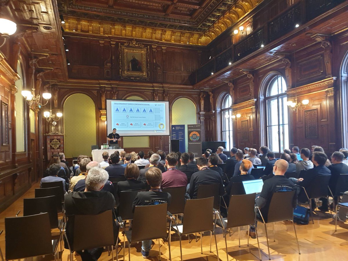 RefinedSoftware's tweet photo. . @catworkx know how to event. Here we are in Vienna at yet another incredible venue for #CASV2019 https://t.co/wDDOFjVLL1