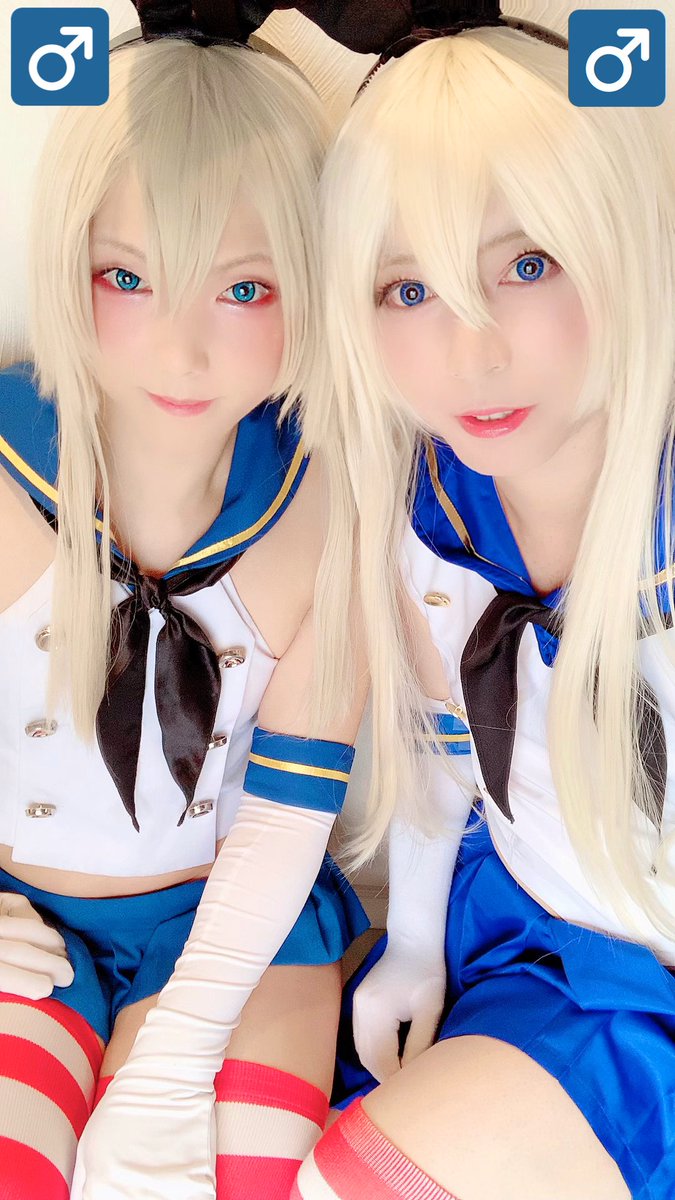 十六夜にゃも Hungry Tiger 先日 僕が一番推し島風くんのマｑさんと ちょこっとダブル島風くん撮影してきました