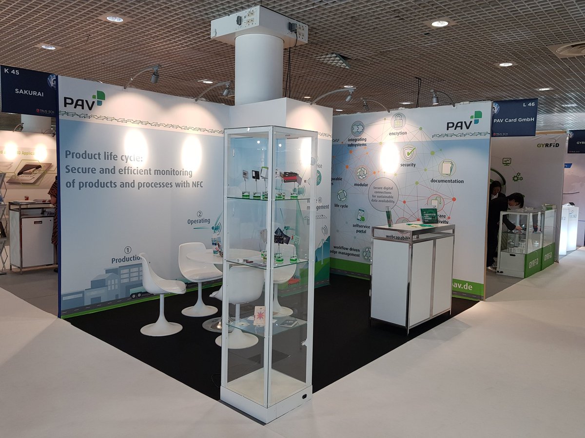 PAVbrand's tweet photo. Don't miss it. Meet us today at Trustech (Booth no RIV L 046) in Cannes and learn more about our contactless media products and services. #secure #identity #trustech2019 #Cannes #exhibitions https://t.co/X231rem19z