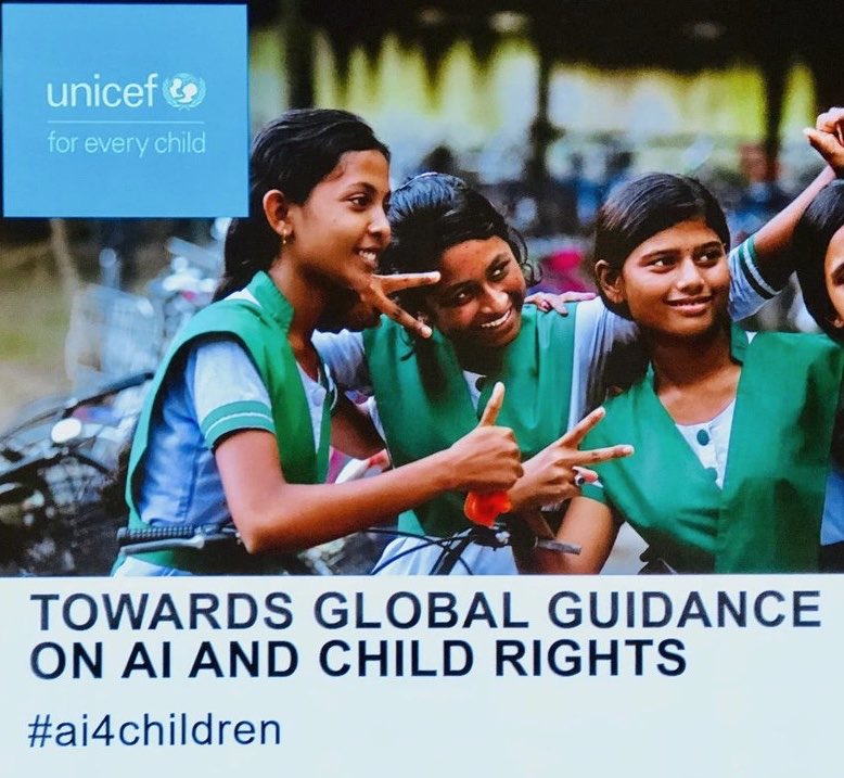 maria_axente's tweet photo. Ready to 🚀 - Grateful to be co-hosting the 2nd #AI4children @UNICEF workshop organised with Finnish Government and alongside @IreneLeino @stevevosloo @meerihaataja &amp; all. We will focus on the responsibility of businesses and governments to deliver #ResponsibleAI for our children https://t.co/vNyhYqX47G