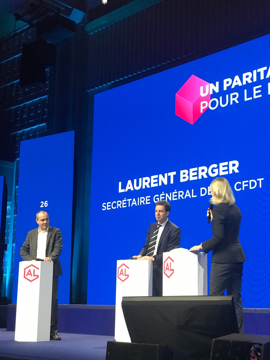 ActionLogement's tweet photo. [LIVE🔴] Le paritarisme est au cœur du modèle d’Action Logement. Pour en parler, et c’est suffisamment inédit pour être souligné, nous accueillons @GeoffroyRDB, Président @medef et @CfdtBerger, secrétaire général de la CFDT. #enactionpourlelogement https://t.co/Xl5uOP0Z7A