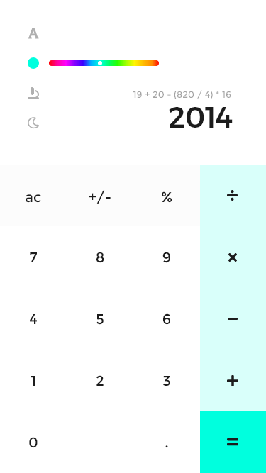 PyhxelGFX's tweet photo. @Daily_UI  004 - Calculator
Design a calculator. Standard, scientific, or specialty calculator for something such as a mortgage? Is it for a phone, a tablet, a web app?

#DailyUI  #ui #behance https://t.co/yJjofbtSQ3