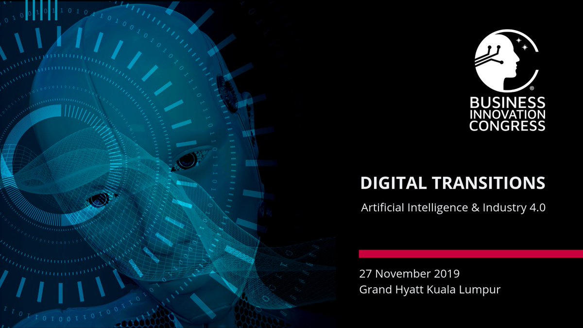 ccpuan's tweet photo. #ArtificialInteligence is the next big thing after the #Internet and I'll share my thoughts on how #AI will bring us into a new and unimaginable future in Business Innovation Congress tomorrow. See you there.

#greenpacket #bic2019 #businessinnovationcongress https://t.co/tcH9x4MXrT