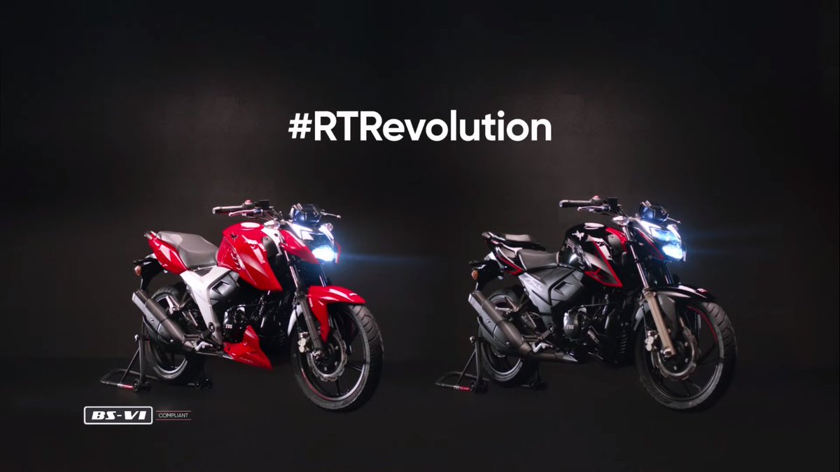 bikeindia's tweet photo. The TVS Apache RTR 200 4V and its smaller sibling the RTR 160 4V have now been slightly updated and get BS VI ready engines. Read more here: https://t.co/AM5ah3kBZZ
@tvsmotorcompany @TVSApacheSeries #TVSApache #2004V #1604V #RTR https://t.co/tUnIAZDpbq