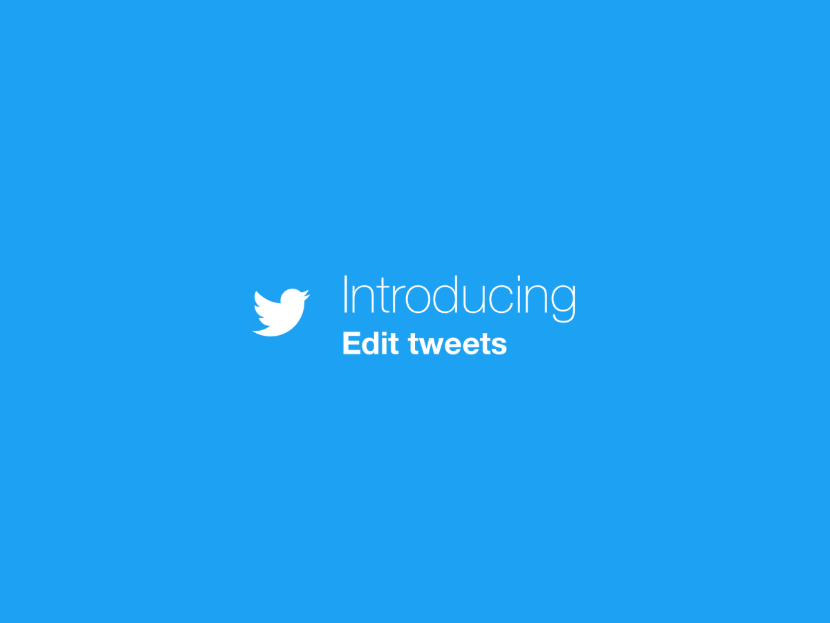 SocialChain's tweet photo. 🐦 #BREAKINGSOCIAL - EDIT TWEETS IS HERE 🐦

🎉 Twitter has finally confirmed a roll-out date for an ’edit tweet’ feature: https://t.co/qHq1W7mvnR https://t.co/ZPPd8ytt4o