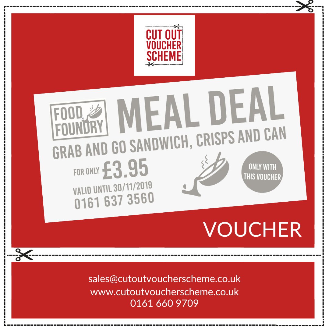 Cut Out Voucher Scheme tweet media
