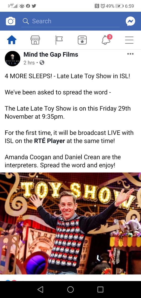 VanessaOConnel9's tweet image. #access for all #ISLaccess #rte 👏🤟👏 #latelatetoyshow