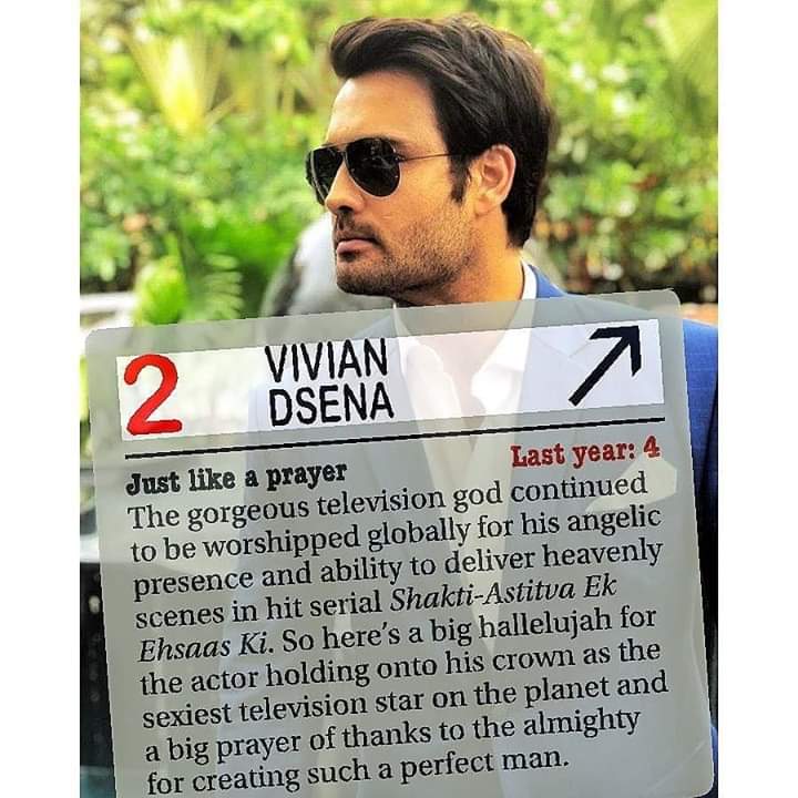 First reason is his ranks on Sexy list from 2012 to 2018 ~♪2012-272013-242014-42015-52016-82017-42018-2 ~♪My Vote goes to  #VivianDsena forSexiest Star of The DecadeSexiest Star of 2019  #AsjadNazirSexyList2019 #EasternEyeSexyList2019  @asjadnazir