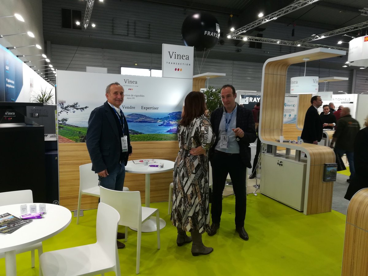 Vineatransac's tweet photo. Nous sommes présents au SITEVI, retrouvez-nous sur notre stand A2 B019 #SITEVI https://t.co/miCgxCoLmC
