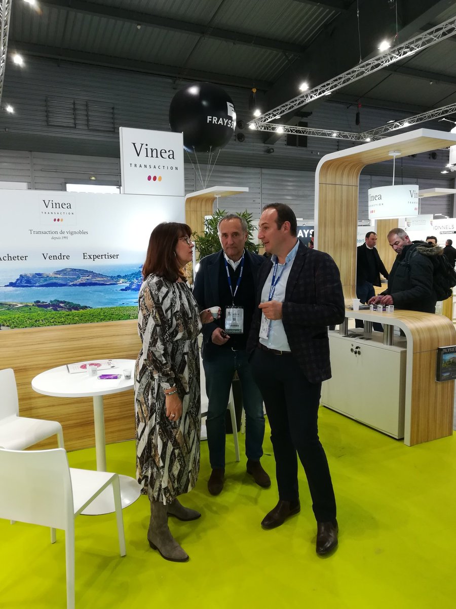 Vineatransac's tweet photo. Nous sommes présents au SITEVI, retrouvez-nous sur notre stand A2 B019 #SITEVI https://t.co/miCgxCoLmC
