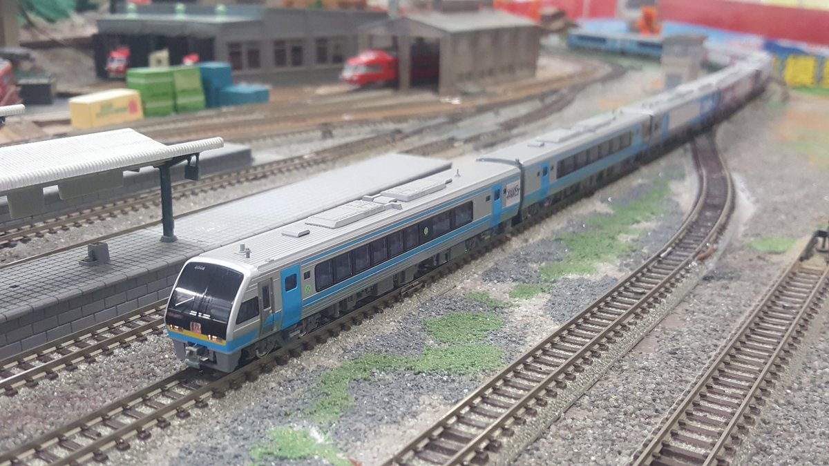 電車でD N-gauge Stage】 ⑫JR四国2000系改“ 2000GT” ◎種車：KATO JR