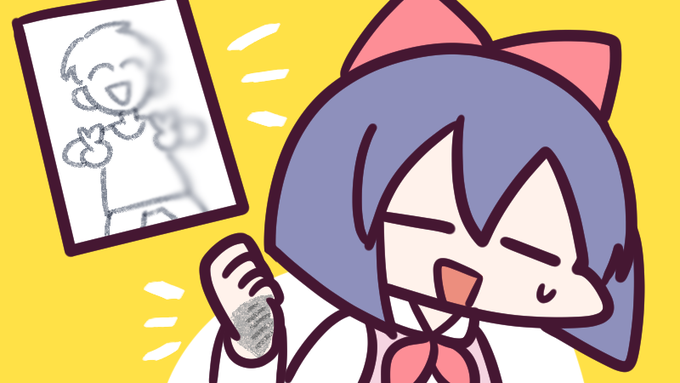 絵描きあるある?それとも手汗あるある?
私は手汗レベルが高いので、絵を描いたり鉛筆を使ったりすると、利き手の小指下ゾーンが真っ黒になる&書いたものが伸びる現象が起きます…??
みんなも小学生くらいの時やったよね!?!? 