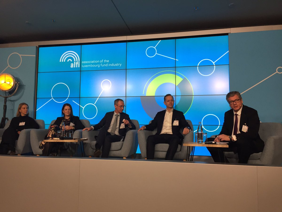 CorinneLamesch's tweet image. Come and join #ALFIPERE19! now live: PE panel chaired by @lpea_lux president @guvnor_clausen