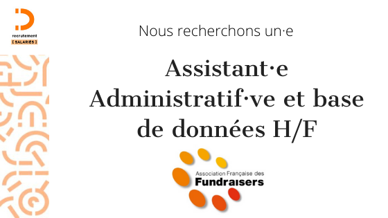 PartiumRH's tweet photo. Le cabinet Partium recrute un·e Assistant·e administratif·ve et base de données H/F pour l'AFF

Pour postuler : https://t.co/pmoOUgPugY
Toutes nos offres: https://t.co/vCdIbofxBb

#associations #ess #AFF #fundraisers #recrutement #assistante #administratif https://t.co/FTQgfNDTOd