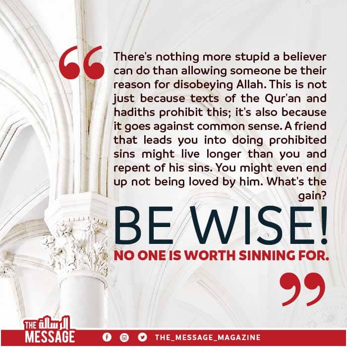 TheMessageMaga1's tweet photo. Be wise!
#TheMessageMagazine
#Ilm
#Ghareeb https://t.co/0FTrY8vEft