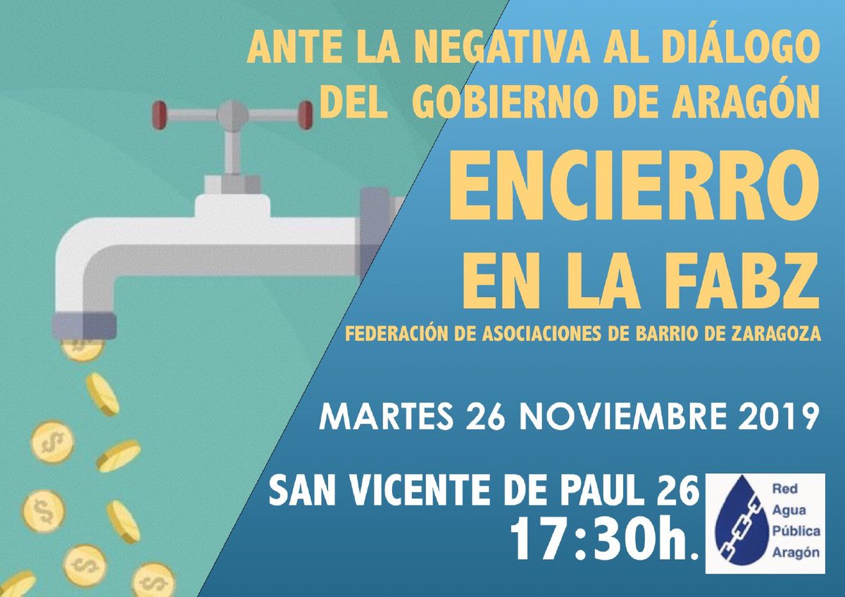 AsoVecinosLaPaz's tweet photo. La FABZ @barrioszgz nos brinda a los colectivos de la @RAPAAragon un lugar donde iniciar un encierro de queja, pq el consejero @joaquinolona del @GobAragon no quiere recibirnos para dialogar sobre la elaboración del nuevo impuesto
#DerogacionICA
#ParticipaciónCiudadana
#ICAno https://t.co/jjznJRRrrf