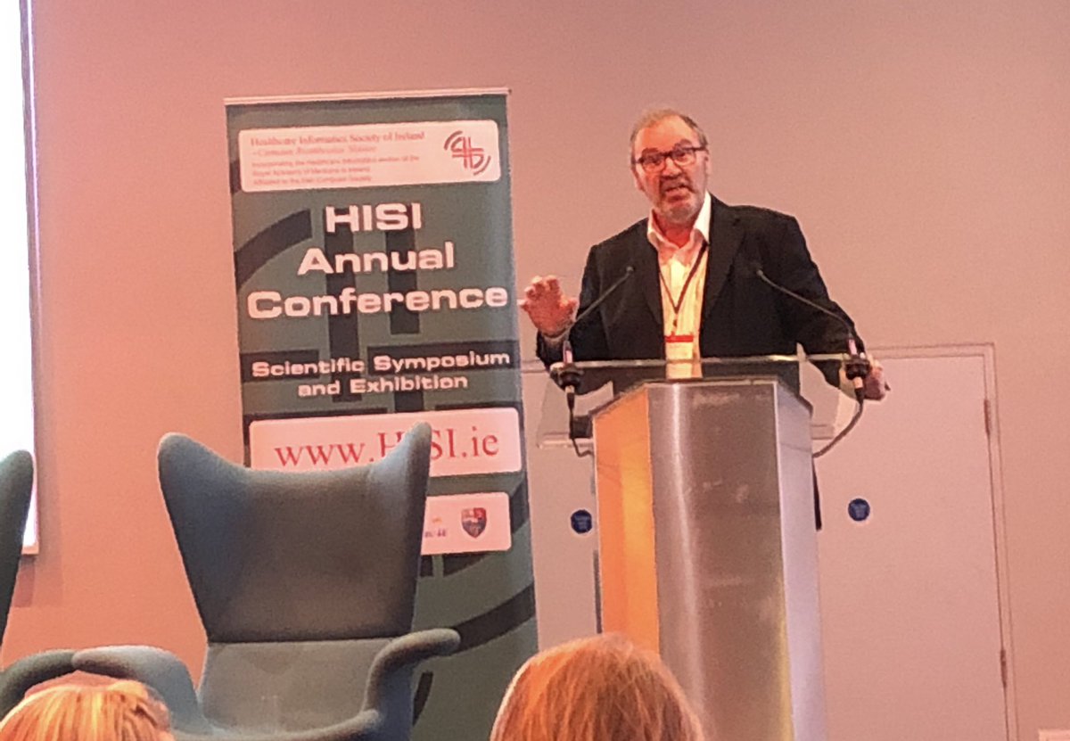 GS1Ireland_hc's tweet photo. .@neiljohare Chair of @HISI_Ireland opening this years conference #hisi2019 #eHealth #scan4safety #digitalhealth #patientsafety https://t.co/mQsHhfz9Bq
