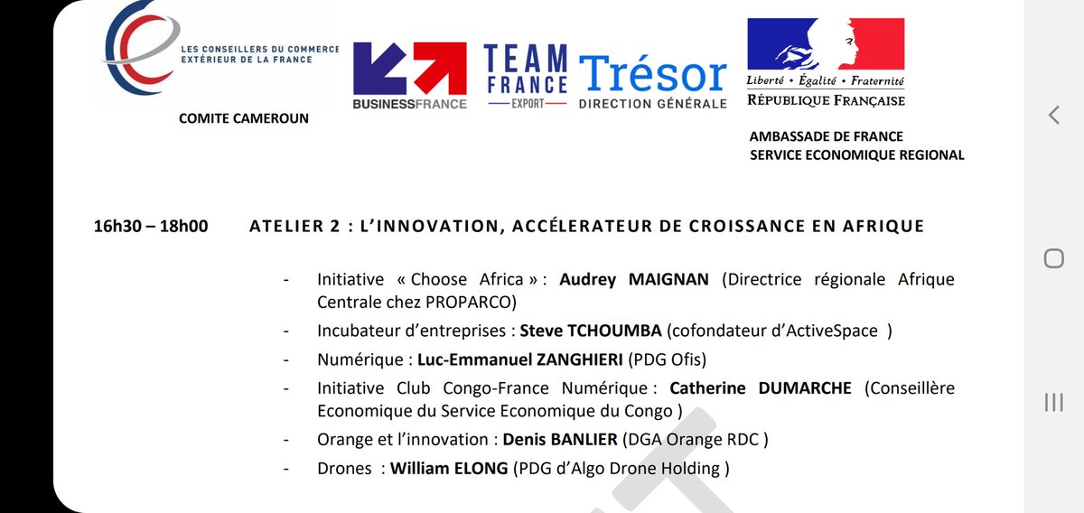 PhoenixLab_asso's tweet photo. Ce soir @ElongWilliam  participera à une table-ronde à Douala où il abordera l'approche du développement par l'innovation adoptée par Phœnix Lab Francophonie : formation, accompagnement de l'idée à la commercialisation et financement early stage. https://t.co/uxA8CeeWWK