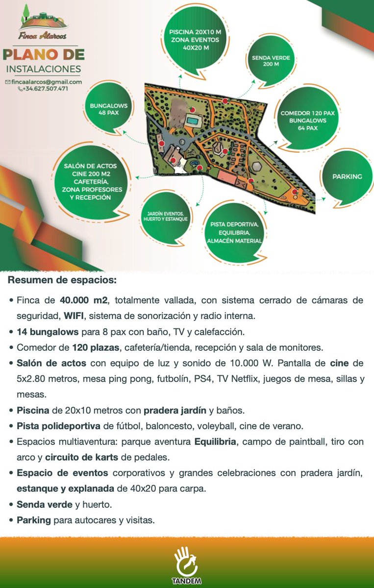 tandemactivo's tweet photo. No te quedes sin plaza para el Viaje Fin de Curso de 6º de primaria en Finca Alarcos del 22 al 28 de junio de 2020, será un viaje inolvidable! https://t.co/kEDjNpaV3o